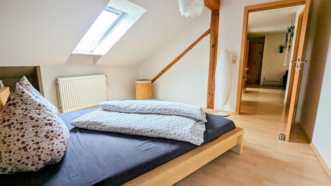 Ferienwohnung Schwalbennest Am Igelsbachsee アプスベルク エクステリア 写真